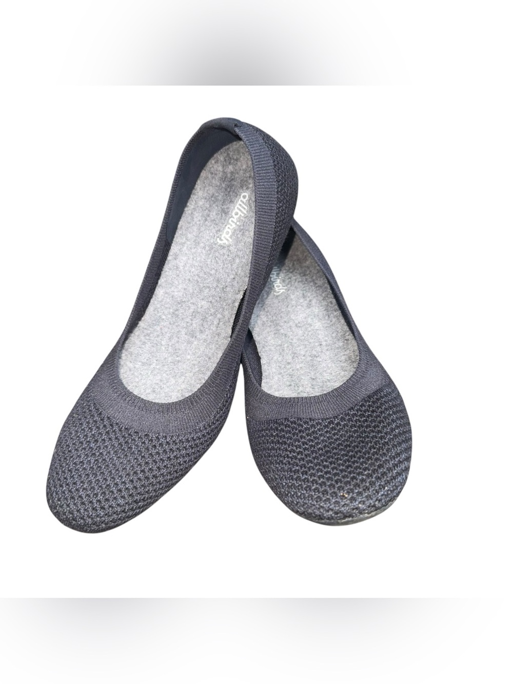 ALLBIRDS Tree Breezers Navy Blue Ballet Flats Slip-On Comfort Work Size 8 - Picture 6 of 12